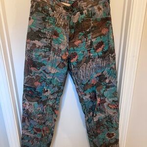 Pilcro Multicolor Camouflage Wanderer Pants